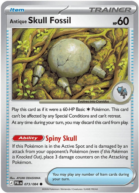 73-antiqueskullfossil