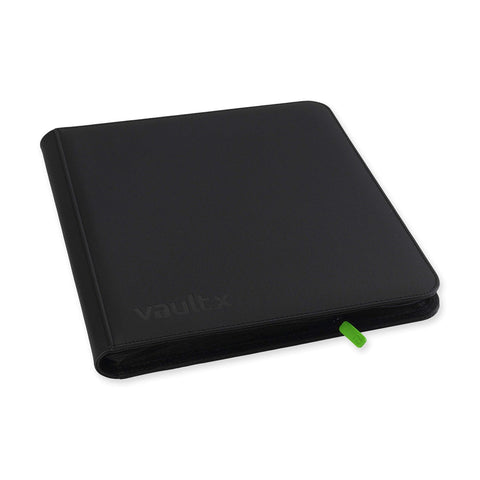 12-Pocket Exo-Tec® Zip Binder Signature Black
