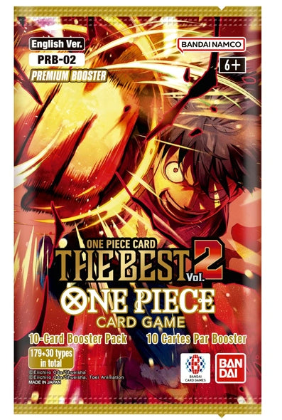 One Piece Card Game: The Best Premium Booster Pack (PRB-02)
