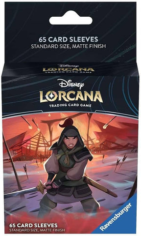 Disney Lorcana Card Sleeves Mulan (65Ct)