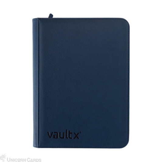 9-Pocket Exo-Tec® Zip Binder Royal Blue
