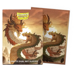 Dragon Shield Japanese Dual Brushed Art Sleeves - Wood Snake