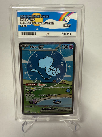 Ace Graded 9 (Ace Label) - Mew Ex #232 Pokemon Paldean Fates