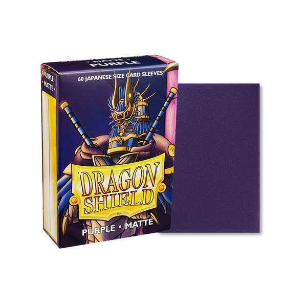 Dragon Shield Japanese Matte Purple Sleeves