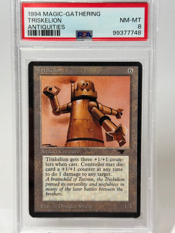 PSA 8 Near Mint/Mint - Triskelion Antiquities