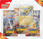 Scarlet and Violet Surging Sparks 3 Pack Blister Zapdos