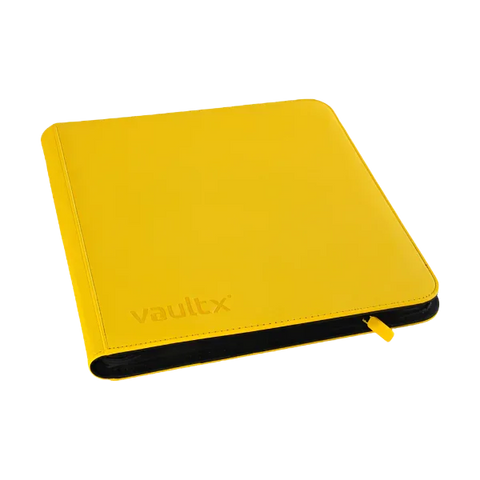 12-Pocket Exo-Tec® Zip Binder Yellow