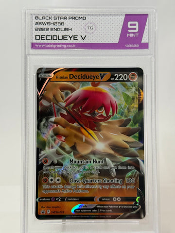 Total Grading 9 Mint - Decidueye V #SWSH238