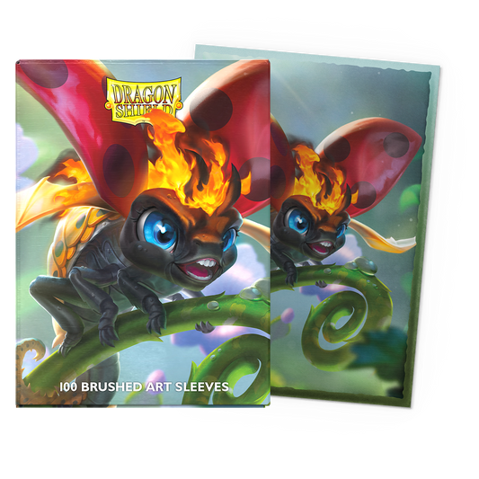 The Burnbug Brushed Art - Dragon Shield Sleeves (100ct)