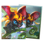 The Burnbug Brushed Art - Dragon Shield Sleeves (100ct)