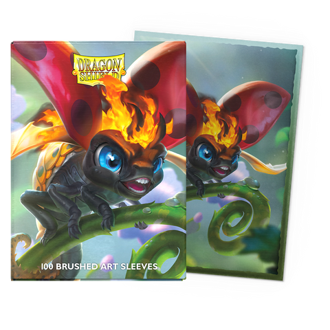 The Burnbug Brushed Art - Dragon Shield Sleeves (100ct)