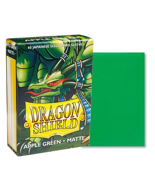 Dragon Shield : Japanese Size Sleeves : Apple Green Matte