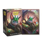 The Bushdrake Brushed Art - Dragon Shield Sleeves (100ct)