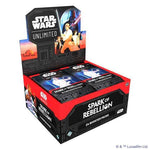 Star Wars: Unlimited Spark of Rebellion Booster Display