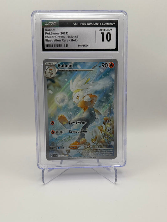 Raboot #147 Stellar Crown Illustration Rare CGC 10 Gem Mint