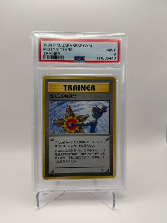 Misty's Tears 1998 Japanese Gym PSA 9 Mint