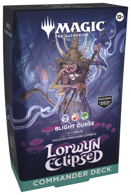 ***PREORDER*** Lorwyn Eclipsed Commander Deck - Blight Curse