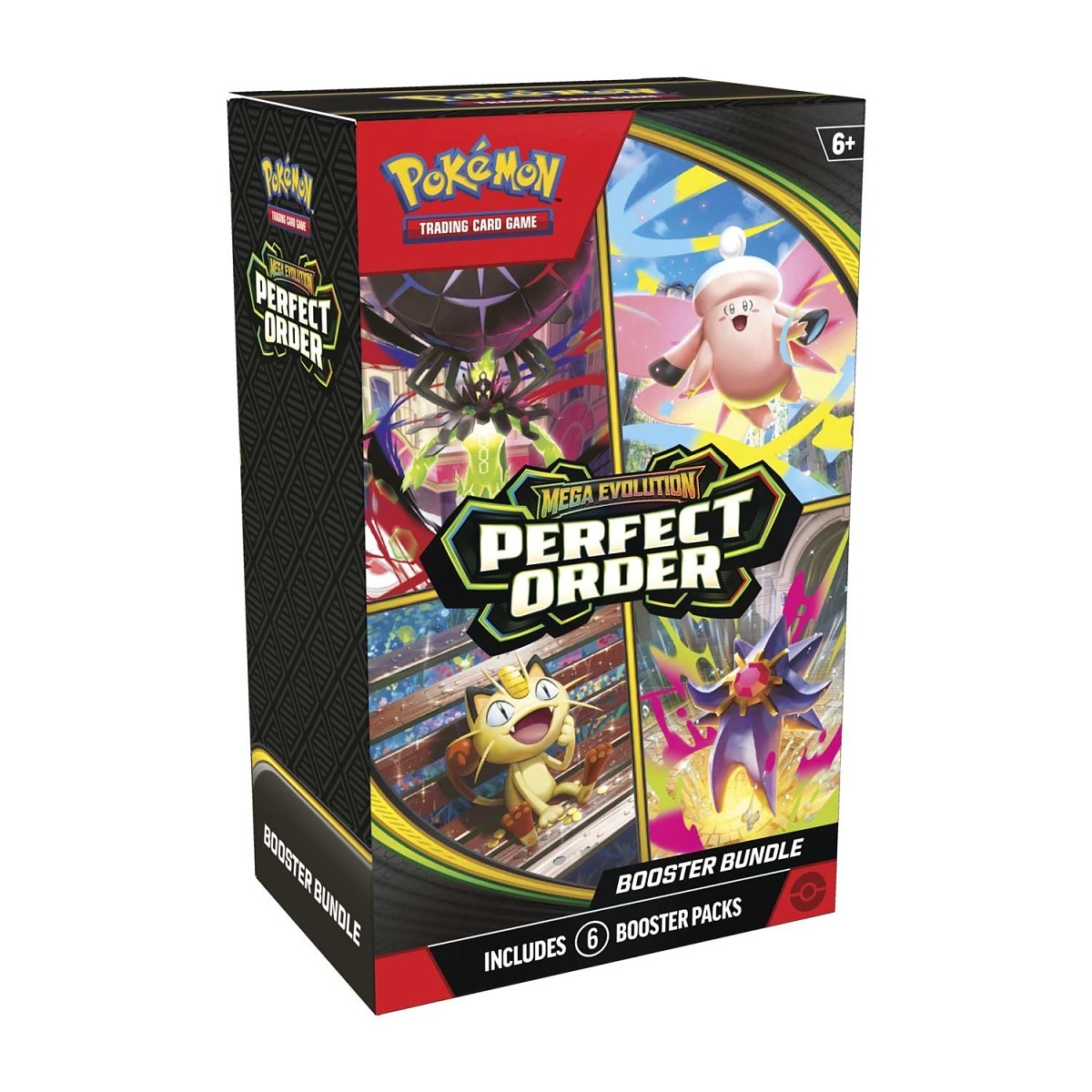***PREORDER*** Pokemon TCG: Mega Evolution Perfect Order - Booster Bundle