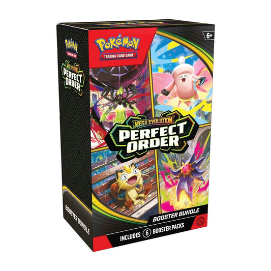 ***PREORDER*** Pokemon TCG: Mega Evolution Perfect Order - Booster Bundle