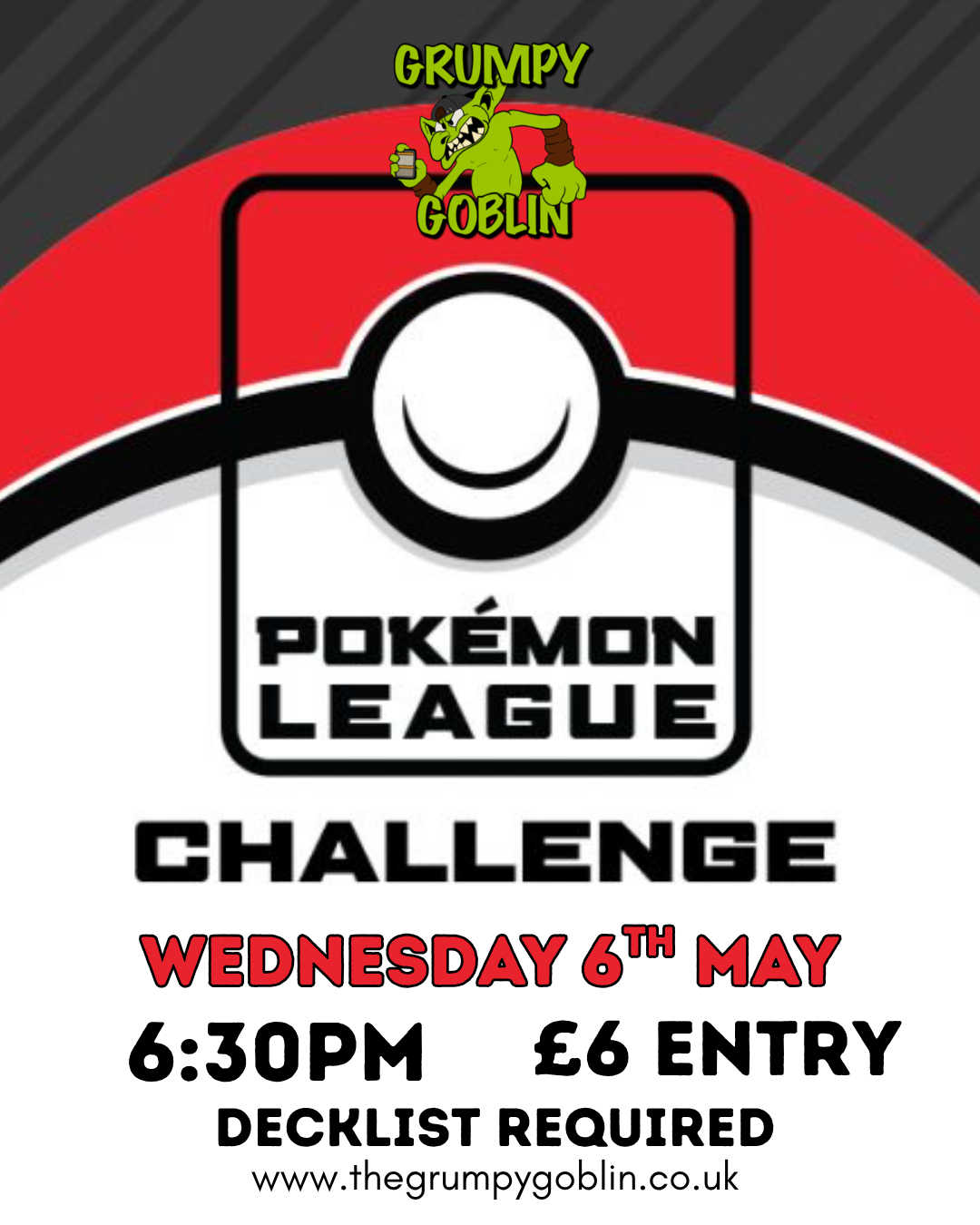 Pokemon TCG League Challenge May