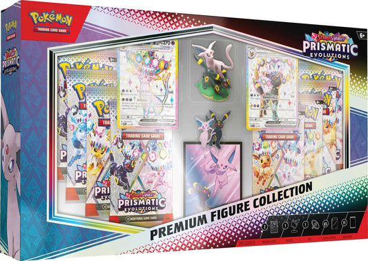 Pokemon TCG: Scarlet & Violet 8.5 Prismatic Evolutions - Premium Figure Collection