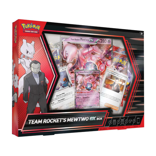 Pokemon Team Rocket’s Mewtwo EX Box