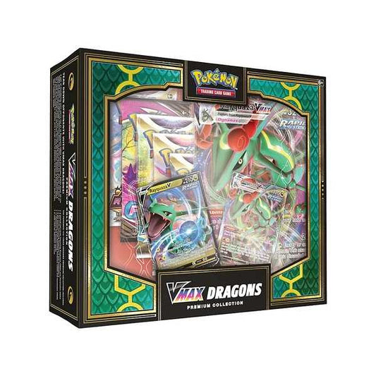 Pokémon TCG: VMAX Dragons Premium Collection - Rayquaza