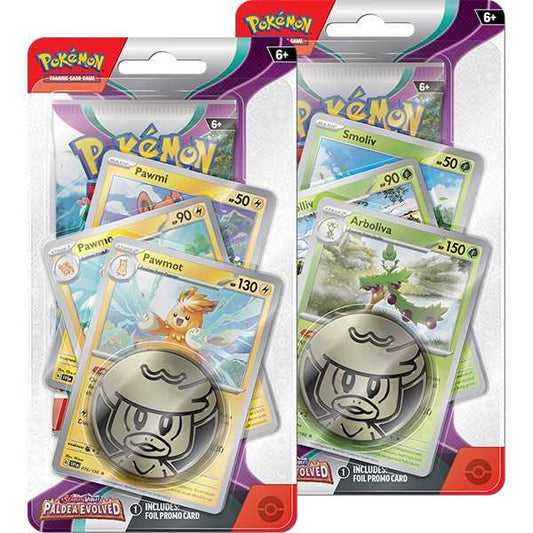 Pokémon TCG: Scarlet & Violet 2 Paldea Evolved Premium Checklane Display