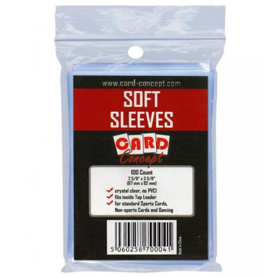 Single Card Holder Soft Penny Sleeves (100ct) : Ultra Pro
