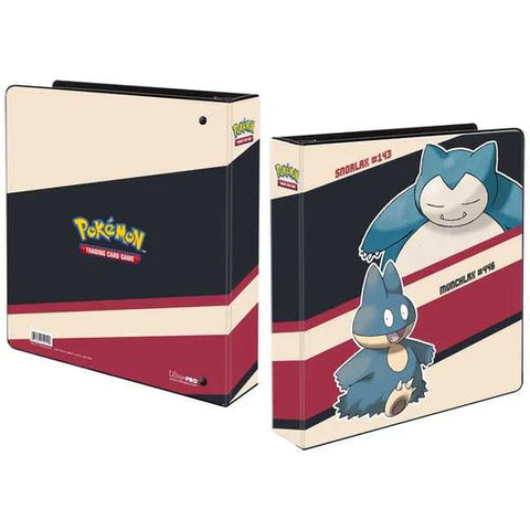 Pokemon Snorlax and Munchlax Ring Binder