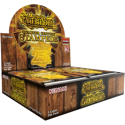 YGO TCG: Quarter Century Stampede- Premium Booster Box