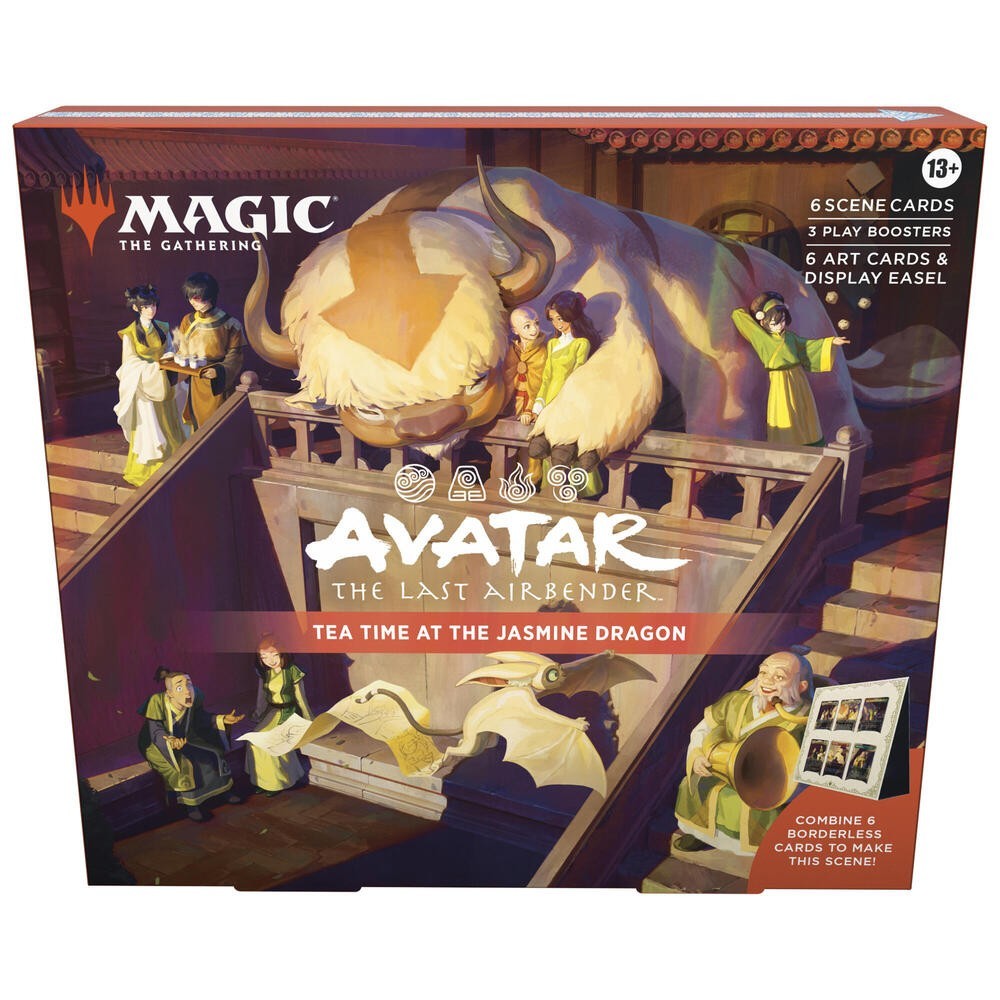 ***Preorder*** Magic: The Gathering - Universes Beyond - Avatar: The Last Airbender - Scene Box - Tea Time at The Jasmine Dragon
