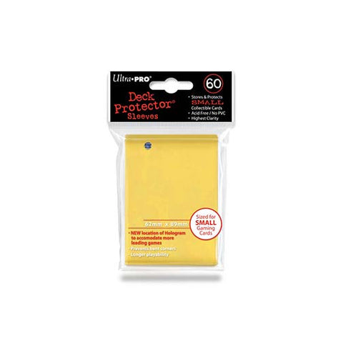 Ultra Pro - Small Card Sleeves 60pk - Yellow