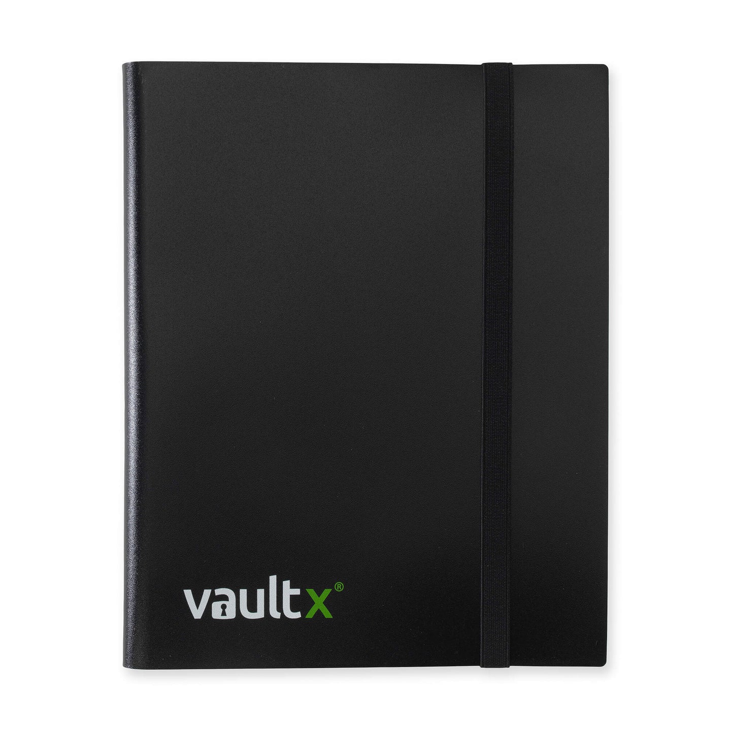 Vault X - 9-Pocket Strap Binder Black