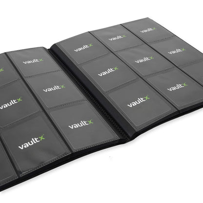 Vault X - 9-Pocket Strap Binder Green