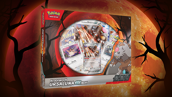 Pokemon TCG; Bloodmoon Ursaluna EX Box
