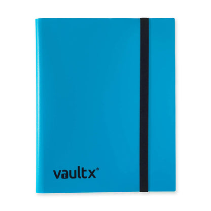 Vault X - 9-Pocket Strap Binder Blue