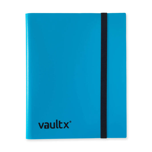 Vault X - 9-Pocket Strap Binder Blue