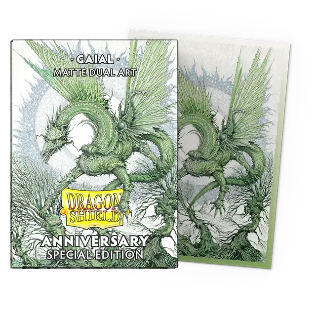 Dragon Shield Matte Dual Art Sleeves - Ian Miller Anniversary Reprint - Gaial (100)