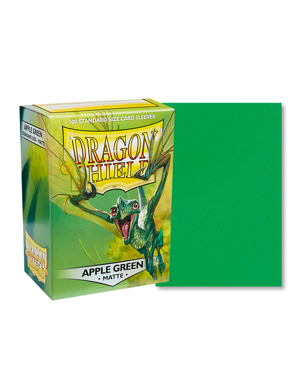 Dragon Shield Standard Size Matte Apple Green Sleeves