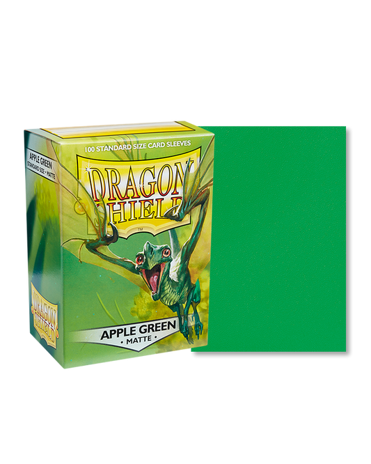 Dragon Shield Standard Size Matte Apple Green Sleeves