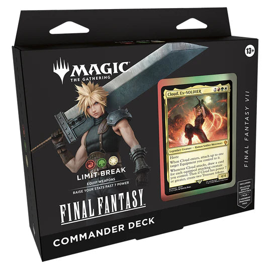 Magic the Gathering: Universes Beyond Final Fantasy - Limit Break Commander Deck