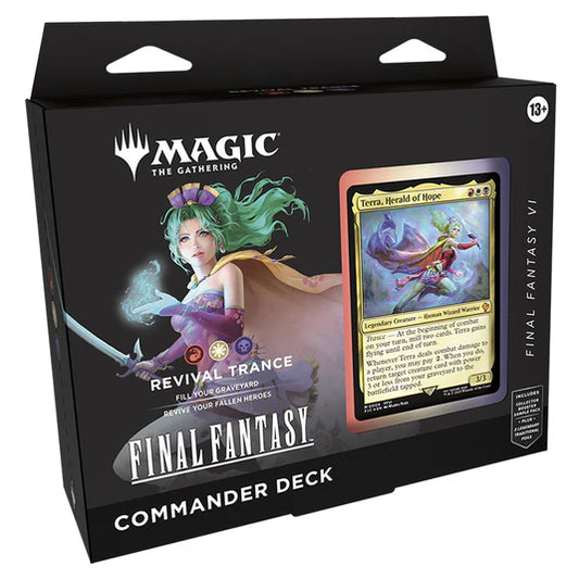 Magic the Gathering: Universes Beyond Final Fantasy - Revival Trance Commander Deck