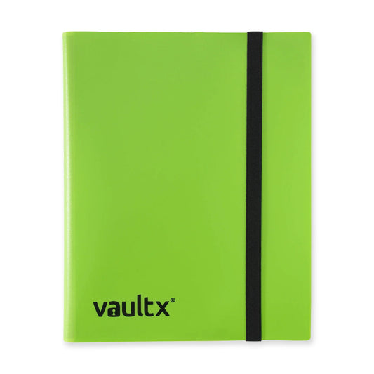 Vault X - 9-Pocket Strap Binder Green