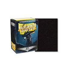Dragon Shield Sleeves Matte Jet Black (100)