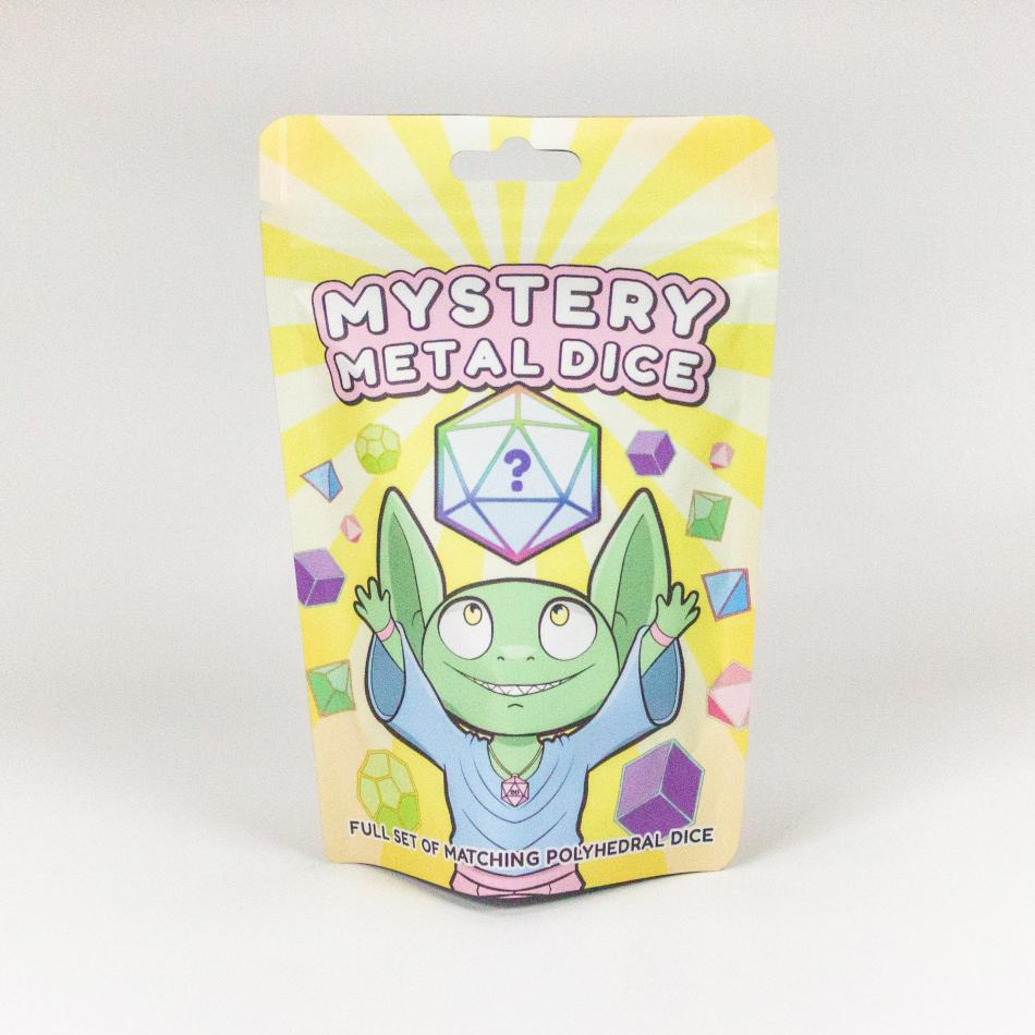 Mystery Metal Dice - Full Polyhedral Set