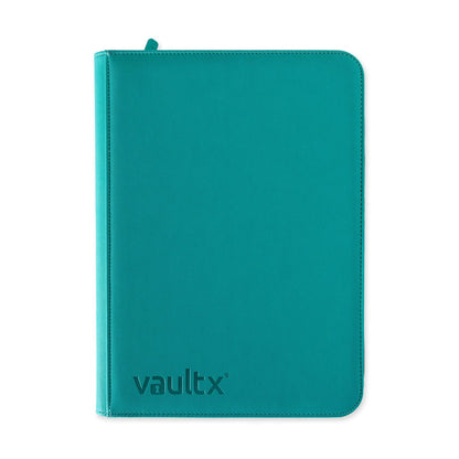 Vault X Exo Tec - Zip Binder 9-Pocket Ocean Blue