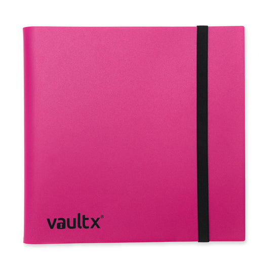 Vault X - Strap Binder 12-Pocket Pink