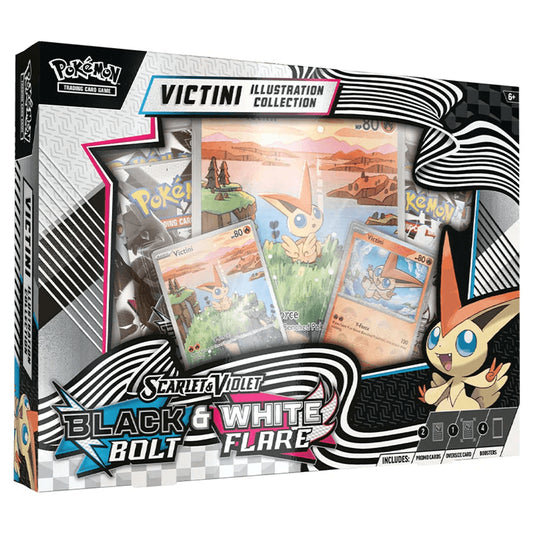 Pokemon TCG: Scarlet & Violet 10.5-Black Bolt & White Flare - Unova Victini Illustration Collection
