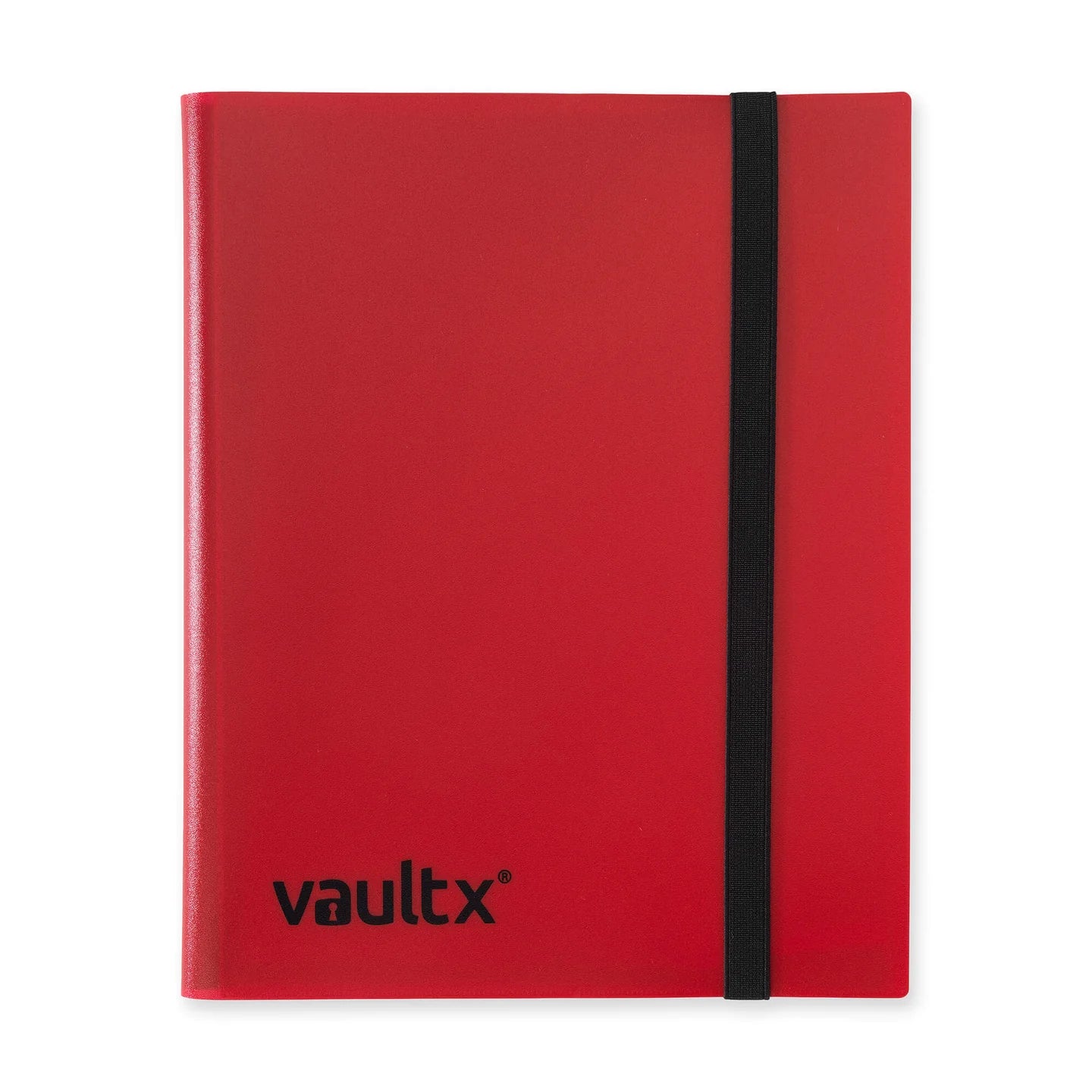 Vault X - 9-Pocket Strap Binder Red